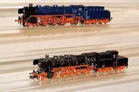 Dampflok mit Tender, MÄrklin, Spur HO, 1998 -2001, wie Nr. 3795, aus Zugpackung 29845, digital, min. bespielt, lt. Einl. intakt