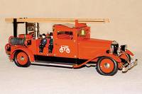 Feuerwehr, MÄrklin, 90er Jahre, Nr. 19034, einmalige Serie, mit Uhrwerk, dieses intakt, SchlÜssel anbei, im orig. Karton, unbespielt