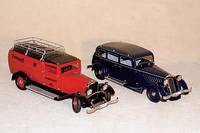 MÄrklin-Auto, 90er Jahre, Nr. 19032, blau/grau, im orig. Karton, unbespielt, mit SchlÜssel (Pos. rechts)