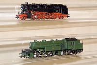 Dampflok, MÄrklin, 90er Jahre, Spur HO, Nr. 33081, im orig. Karton, unbespielt (Pos. oben)