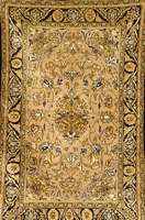 Ghom alt, Persien, ca. 40 Jahre, Wolle mit Seide, ca. 168 x 110 cm, Schätzwert: 1200.- EURO, EHZ: 2, gereinigt, altersbedingt in eine n ...