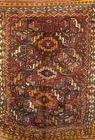 Khorassan Kordi, Persien, um 1920, Wolle auf Wolle, ca. 204 x 167 cm, Schätzwert: 1700.- EURO, EHZ: 3-4