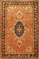 Sarogh Alt, Persien, um 1950, Wolle auf Baumwolle, ca. 155 x 102 cm, Schätzwert: 1300.- EURO, EHZ: 2-3, guter Zustand, Seltene Farbgestalt.