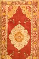 Uschak, TÜrkei, um 1930, Wolle auf Wolle, ca. 272 x 142 cm, SchÄtzwert: 1400.- EURO, EHZ: 2, Mottenfrass