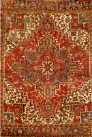 Heriz, Persien, um 1930, Wolle auf Baumwolle, ca. 263 x 228 cm, SchÄtzwert: 1700.- EURO, EHZ: 2-3, seltenes Maß, altersbed ingt in einen guten ...