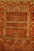 Tekke Engsi, Turkmanestan, um 1900, Wolle auf Wolle, ca. 140 x 115 cm, SchÄtzwert: 3500.- EURO, EHZ: 3, gesamt guter Erhaltungszu stand, ...