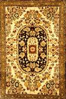 Ghom Seide, Persien, ca. 40 Jahre, reine Naturseide, ca. 87 x 59 cm, SchÄtzwert: 850.- EURO, EHZ: 2, sehr guter Zustand