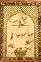 Ghom Seide, Persien, ca. 15 Jahre, reine Naturseide, ca. 69 x 51 cm, SchÄtzwert: 1900.- EURO, EHZ: 2