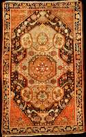 Seltener Farahan Antik, Westpersien Sarough -Gebiet, reine Pflanzenfarben, 19.Jahrhundert (ca. um 1890/1900), Wolle geknüpft auf Baumwol le, ca. ...