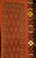 Sumakh Tschowal, Turkmenistan, um 1900, Wolle auf Wolle, ca. 158 x 60 cm, Schätzwert: 2200.- EURO, EHZ: 3