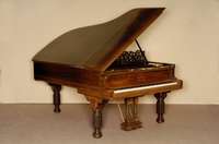 FlÜgel, Steinway & Sons New York und Hamburg, wohl um 1880, patentiert 1859, Korpus Hartholz bzw. Palisander massiv, Palisanderfurnier, ...