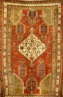 Chikli Kazak, Russland, um 1910, Wolle auf Wolle, ca. 230 x 146 cm, Schätzwert: 5500.- EURO, EHZ: 3