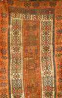 Bergama, Türkei, um 1900, Wolle auf Wolle, ca. 295 x 110 cm, Schätzwert: 2700.- EURO, EHZ: 4, reine Pflanzenfarben, sehr selten und Sammelwürdig, ...