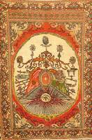 Kaisery (Wappenteppich), TÜrkei, um 1910, Wolle auf Wolle, ca. 176 x 123 cm, SchÄtzwert: 3500.- EURO, EHZ: 3