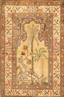 Kaisery, TÜrkei, um 1950, Flor Seide, ca. 136 x 88 cm, SchÄtzwert: 1200.- EURO, EHZ: 2