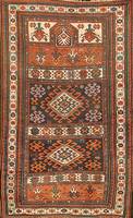Kazak Gebetsteppich Antik, Kaukasus, um 1900, Wolle auf Wolle, ca. 187 x 122 cm, SchÄtzwert: 3500.- EURO, EHZ: 4, Naturfarben, SchÖner Gebets ...