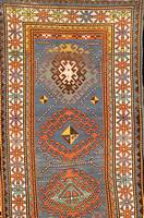 Kazak Antik, Kaukasus, um 1900, Wolle auf Wolle, ca. 191 x 111 cm, Schätzwert: 3500.- EURO, EHZ: 4, selten und Sammelwürdig. Schöner ...