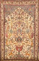 Sarogh, Persien, um 1950, Wolle auf Baumwolle, ca. 218 x 138 cm, SchÄtzwert: 1500.- EURO, EHZ: 3 min. gekÜrzt, dekorativer Paradies Sarogh mit ...