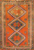 Sternen Kazak Antik, Kaukasus, 19.Jahrhunde rt, Wolle auf Wolle, ca. 232 x 173 cm (seltene s Format), SchÄtzwert: 6900.- EURO, EHZ: 4-5, sehr ...