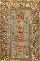 Shirwan (Karagashli Muster), Rußland, um 1950, Wolle auf Baumwolle, ca. 160 x 96 cm, SchÄtzwert: 1400.- EURO, EHZ: 2-3, insgesamt i n einen ...