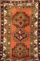 Lori Pampak Antik, Kaukasus, um 1900/1920, Wolle auf Wolle, ca. 237 x 155 cm, SchÄtzwert: 9800.- EURO, EHZ: 2-3 (altersbedingt in einen ...