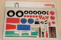 MÄrklin, Metallbaukasten, 80er Jahre, Grundkasten, M50, wohl komplett, min. bespielt