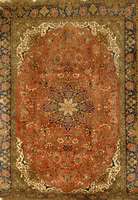 TÄbriz, Indien, ca. 30 Jahre, Wolle auf Baumwolle, ca. 300 x 206 cm, SchÄtzwert: 1500.- EURO, EHZ: 2-3