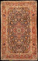 Keschan Alt Kork, Zentralpersien, um 1910/20, feine hochwertige Korkwolle, ca. 210 x 130 cm, SchÄtzwert: 8500.- EURO, EHZ: 3 (alt ersbedingt in ...