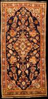 Keschan Kork Alt, Zentralpersien, um 1910/1 920, feine hochwertige fetthaltige Korkwolle, ca. 135 x 68 cm (sehr seltenes kleines Format) , feine und ...