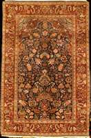 Keschan Kork Alt, Zentralpersien, um 1910, feine hochwertige Korkwolle geknÜpft auf Baumw olle, ca. 204 x 134 cm, SchÄtzwert: 8500,- EUR O, Ehz: ...