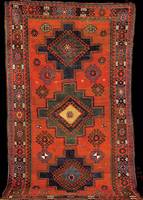Kazak Antik, Kaukasus, 19.Jahrhundert, Woll e auf Wolle, ca. 263 x 158 cm (sehr ungewÖhnli ches Format), SchÄtzwert: 7000,- EURO, Ehz: 4 ...