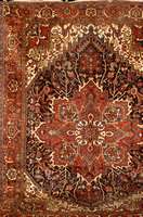Heriz, Persien, um 1950, Wolle auf Baumwolle, ca. 357 x 260 cm, SchÄtzwert: 3000.- EURO, EHZ: 3 (altersbedingt gut erhalte n), gute feste und ...