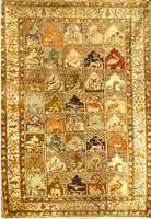 Kaisery Seide, Persien, um 1950, Flor Seide, ca. 167 x 120 cm, SchÄtzwert: 1800.- EURO, EHZ: 3