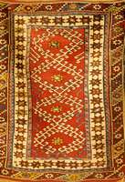 Kozak Alt, TÜrkei, um 1910, Wolle auf Wolle, ca. 124 x 90 cm, SchÄtzwert: 2200.- EURO, EHZ: 2-3