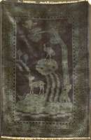 Pow Tow Antik, China, um 1900, feine glanzr eiche Wolle geknÜpft auf Baumwolle, ca. 175 x 120 cm (seltenes Format), SchÄtzwert: 6900,- E URO, ...