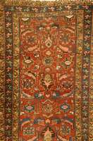 Garadje, Persien, ca. 50 Jahre, Wolle auf Baumwolle, ca. 332 x 88 cm, SchÄtzwert: 850.- EURO, EHZ: 2-3