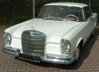 MERCEDES BENZ 220 SE-b Coupe W111 Sehr schönes ehrliches Fahrzeug EZ 11/62 mit 140tkm aus 4.Hand mit g?ltigem Original Pappbrief - H-Zulassung ...