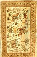 Borsa, TÜrkei, ca. 20 Jahre, reine Naturseide, ca. 91 x 60 cm, SchÄtzwert: 1700.- EURO, ca. 1,0 Mio. Kn/qm, EHZ: 2