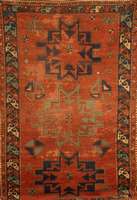 Lesgi Antik, Russland, um 1900, Wolle auf Wolle, ca. 205 x 139 cm, Schätzwert: 2200.- EURO, EHZ: 4, selten, Typischer Lesgi Teppich aus dem ...