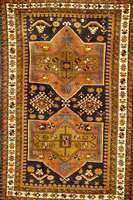 Kazak, Russland, um 1930, Wolle auf Wolle, ca. 170 x 112 cm, Schätzwert: 4200.- EURO, EHZ: 3, altersbedingt in einen guten Erhaltung szustand, ...