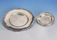 Taufteller, Russland/Kostroma 1898/1912, 84er Silber, Meister wohl Iwanow Fiedor, im sogen. altruss. Stil, mittig Darstellung Christuskind mit ...