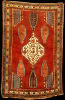 Schickli Kazak Antik, Südrussland Zentralkau kasus Kazak/Karabagh-Gebiet, Naturfarben, um 1 900/1910, sehr gute feine und glanzreiche alte Wolle ...