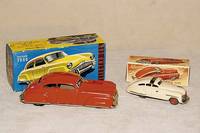 Electro-Car, Distler 7000, um 1960, Blech, rot, Batteriefach nicht korrodiert, unbespielt , im orig. Karton, Fkt. nicht geprÜft, sammelw