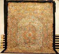 Wunderschöner Alter China Teppich, China, u m 1910/1920, feine hochwertige glanzreiche fet thaltige Wolle geknüpft auf Baumwolle, ca. 425 x 310 ...
