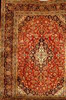 Keschan, Persien, ca. 40 Jahre, Wolle auf Baumwolle, ca. 308 x 228 cm, Schätzwert: 2000.- EURO, EHZ: 3, altersbedingt in einen gu ten Zustand, gute ...