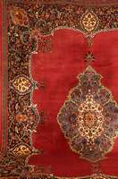 Meschad fein, Persien, ca. 50 Jahre, Wolle auf Baumwolle, ca. 394 x 307 cm, SchÄtzwert: 4500.- EURO, EHZ: 3 (altersbedingt in einen gu ten ...