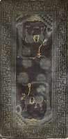 Pow Tow Antik, China, um 1900, Wolle auf Baumwolle, ca. 127 x 67 cm, Schätzwert: 2800.- EURO, EHZ: 3