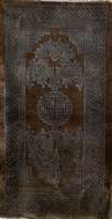 Pow Tow Antik, China, um 1900, Wolle auf Baumwolle, ca. 113 x 60 cm, SchÄtzwert: 2800.- EURO, EHZ: 2, fackundig rest.