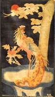 Pow Tow Antik, China, um 1900, Wolle auf Baumwolle, ca. 120 x 70 cm, SchÄtzwert: 4000.- EURO, EHZ: 3 (altersbedingt in einen guten Zus tand, gute ...