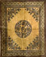 Pow Tow Antik, China, um 1900, Wolle auf Baumwolle, ca. 190 x 149 cm, Schätzwert: 4000.- EURO, EHZ: 4-5